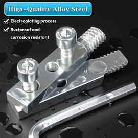 Saipe Broken Pipe Extractor Tool, Broken Faucet Removal Tool, Alloy Steel Broken Faucet Extractor, Stripped Screw Extractor Set for Damaged Pipes and Faucet Valves, Fit for 1/2”, 3/4” Pipes