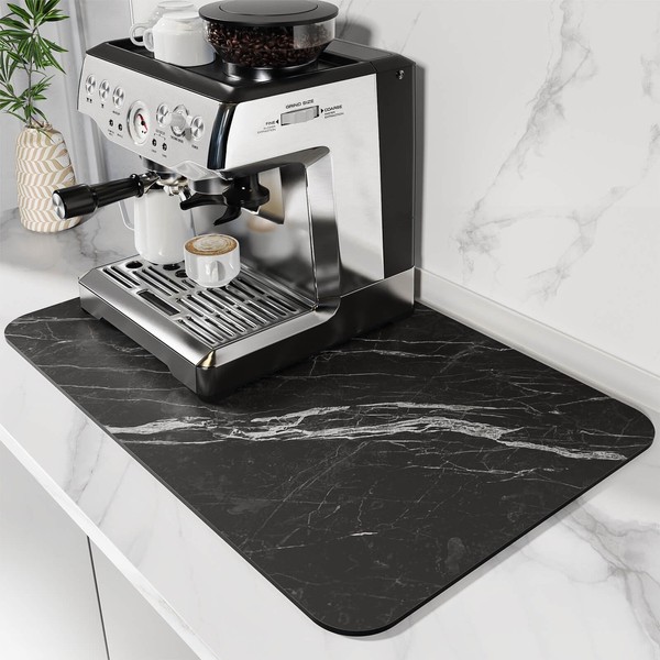 DK177 Coffee Mat Coffee Bar Mat Hide Stain Absorbent Drying