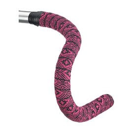 btp Design Bar Tape, 1.0 inches (25 mm), Geo, Pink Black (Width: 1 x 86.6 inches (25 mm) x 86.6 inches (2200 mm), Set of 2