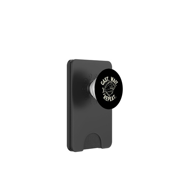 Fluke Fishing Fisher Fish Catcher Angler Fisherman PopSockets PopWallet for