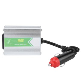 80W Smart Power Voltage Inverter DC12V to AC220V Correction Waves Realtime Monitoring with LED Indicator
