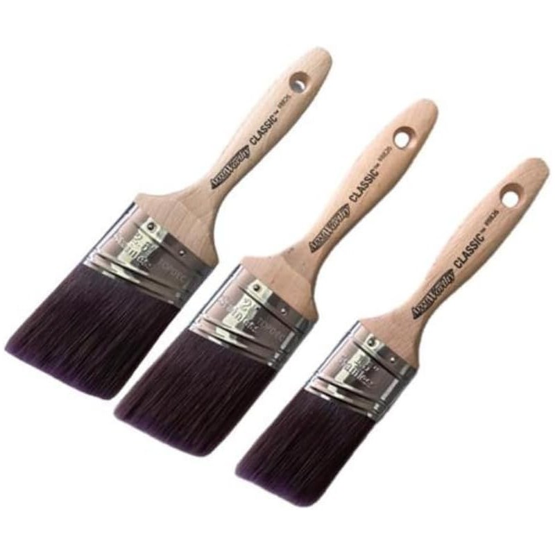 Arroworthy 8826 Paint Brush Boxset 3PK contains:1.5",2",2.5"