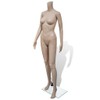 vidaXL Female Mannequin, Full Body Dress Form with Rotatable Arms