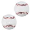 ZYYRSS Practice Baseballs, Blank Baseball, Standard 9” Adult Youth Leather