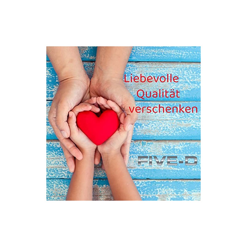 FIVE-D Children's Rainbow Earrings 925 Sterling Silver in Jewellery Case,