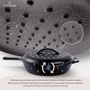Cuisinel Cast Iron Skillet with Lid - 12"-inch Pre-Seasoned Covered