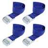 sourcing map Tie Down Strap Cam Buckle Lashing Strap 1"