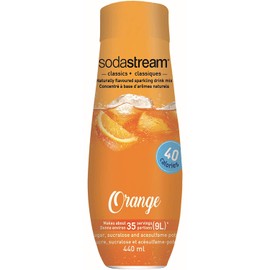 SodaStream Orange Syrup, 14.8 Fluid Ounce