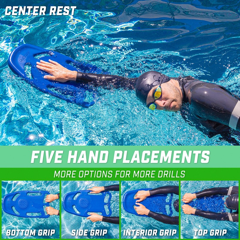 GoSports X5 Swim Kickboard for Swimming Training and Pool Exercise