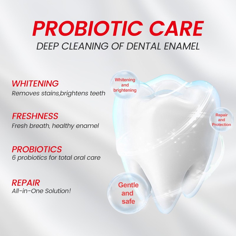 MSDRWIKEY SP-6 Toothpaste, Cooling Fresh Breath, and 7-Pro Whitening Toothpaste