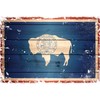 CafePress Wyoming State Flag Square Sticker 3 X 3 Square