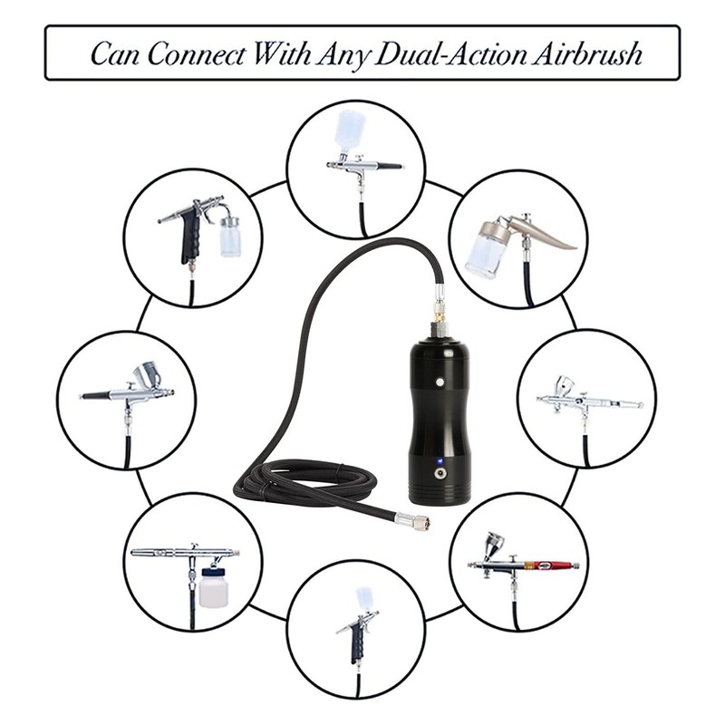 Paint Spray Gun Portable Multi Purpose USB Charging Stable Sprayer