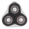 Replacement Electric Shaving Head 360° Floating Double Shaving Rings Head