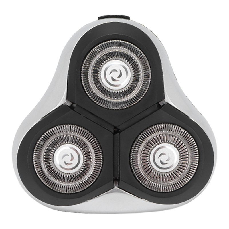 Replacement Electric Shaving Head 360° Floating Double Shaving Rings Head