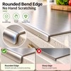 Stainless Steel Cutting Board for Kitchen Prep – Anti-Slip Edge