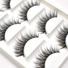 5 Pairs Eyelashes Faux Mink Eye lash 3D False Cat