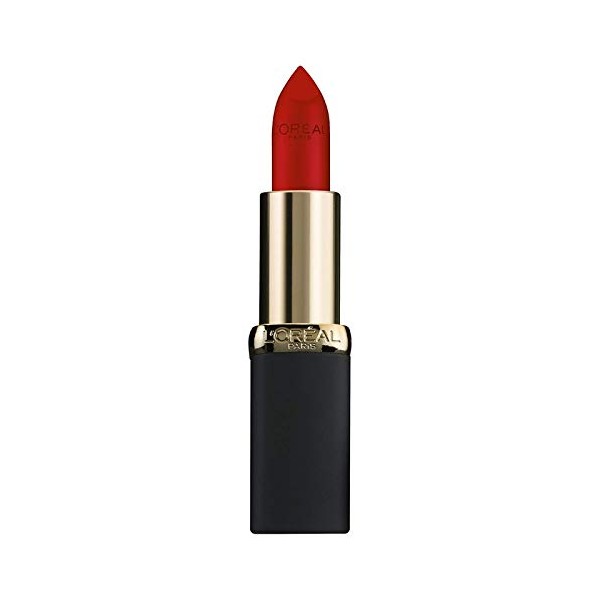 L'Oreal Paris Colour Riche Matte Lipstick, [403] Matte-Traction Red 0.13 oz (Pack of 2)