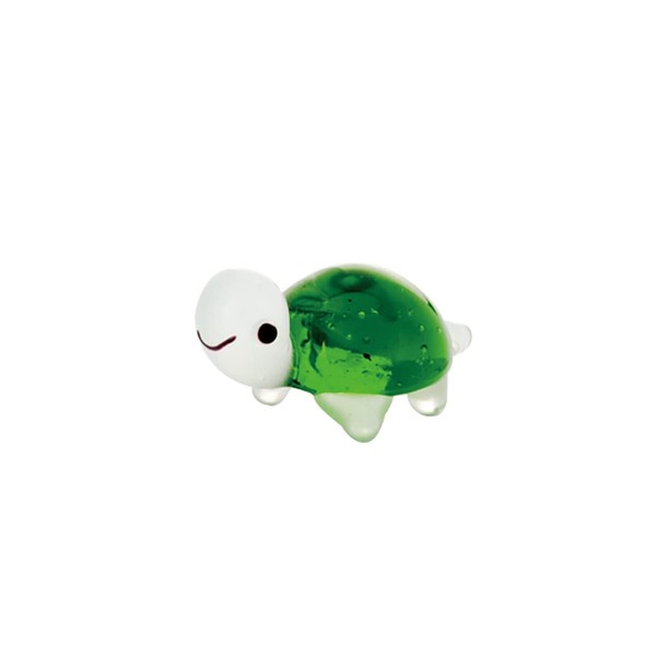 Minton Castle Enterprise Lovely Glassware Petite Series Turtle (Green)