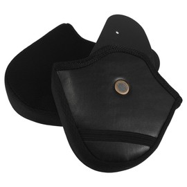 Abaodam 2Pcs Detachable Motorcycle Helmets Ear Protection, Ear Guards for Rides, Helmet Decoration Accessories Black