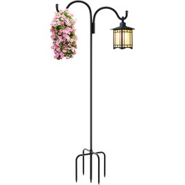 Camii Heavy Duty Shepherds Hook,Suitable for Garden in Hanging Flower Basket,Lantern,1 Pack