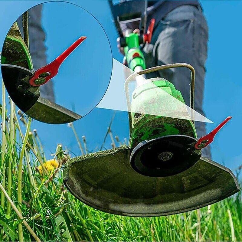 Grass Trimmer Plastic Blades Part Cutter Replace Acc Crop for