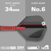 TARGET Darts Scope Steel Tip Swiss Point Darts, 90% Tungsten