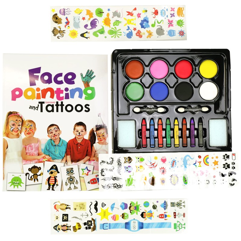 SpiceBox Children's Activity Kits for Kids Face Painting & Tattoos