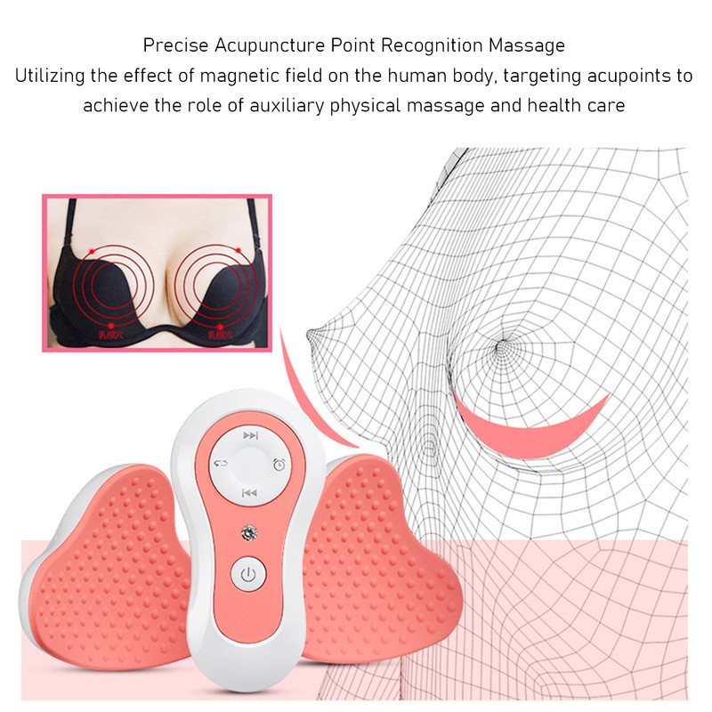 Lactation Massager Promote Circulation Soothe Fatiguen Skin Tightening Lifting Remote