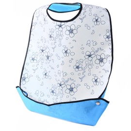 my&G Nursing Apron, 25 Types, Nurse Supervision, Meals, Nursing Supplies, For Adults, Waterproof, Cherry Blossom Pattern V