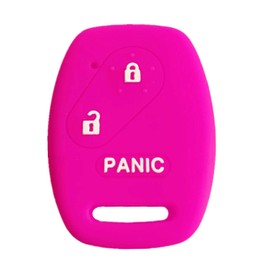 Rpkey Silicone Keyless Entry Remote Control Key Fob Cover Case protector Replacement Fit For Honda Accord Crosstour CR-V CR-Z Civic Fit Insight Odyssey Ridgeline N5F-S0084A CWTWB1U545(Violet)