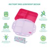 Polar Gear Lunch Box with A-Z Sticker Sheet, Polypropylene, 1