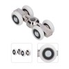 Shower Door Sliding Wheel Suspension Outer Pulley Roller Replacement Accessories
