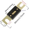 BOJACK 2PCS 60A ANL Fuse Holder and 2PCS 60Amp 32VDC