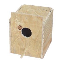 YML Assembled Wooden Nest Box for Outside Mount, Medium