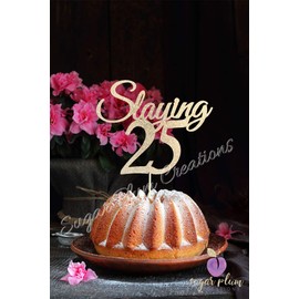 Decoración para tarta con 25 pliegues