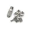 Airbrush Quick Joint with 6 Plugs One Touch 1/8 Quick