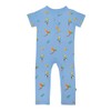 KYTE BABY Short Sleeve Romper in Macaw