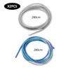 2 Pieces 2.8 Meters Long Data Cable Protective Sleeves, Data