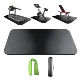 Alfombrilla Para Bicicleta Y Caminadora De Entrenamiento                                                                                              