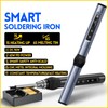 Electric Soldering Iron Kit Digital Display Temperature Adjustable Fast Heating
