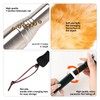 FeelfunFeather Lambswool Extendable Duster,67.7Inch Telescoping Feather Dusters with Stainless Steel