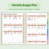 SUNEE Budget Planner - Monthly Budget Book with Expense Tracker