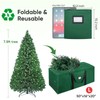 BALEINE 7.5 ft Christmas Tree Storage Bag, Heavy Duty 900D