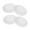 Zerodeko 4pcs Wall Air Vent Covers Modern Decorative Trim Rings
