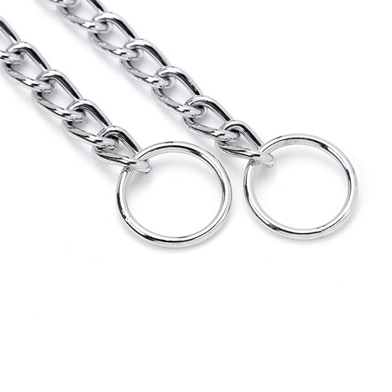 Gold Choker Collar For Large Dogs Metal Slip Dog Chain