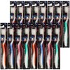 16 Premium Microfine Double-Bristled Nano Toothbrushes / 프리미엄 미세 이중모 나노 칫솔 16개
