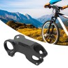 Bike Stem Aluminium Alloy Black Mountain Bike Handlebar Riser Negative