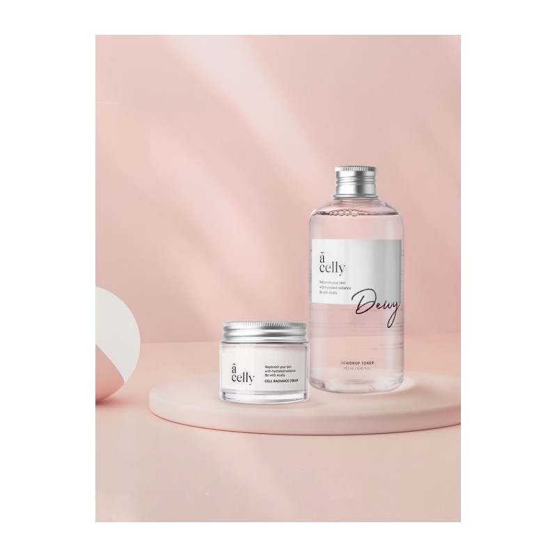 Shining water glow 2 types SET (toner + radiant cream)