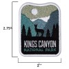 Kings Canyon Iron on Travel Patch - Great Souvenir or