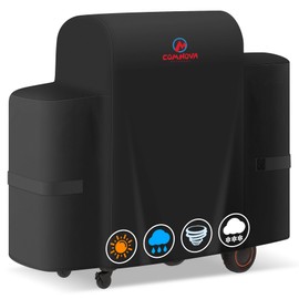 Comnova Grill Cover for Traeger Timberline 850 - Premium Wood Pellet Smoker Cover for Traeger Waterproof & Heavy Duty, 600D Pellet BBQ Accessory for Treager Timberline 850 Grills (BAC359)